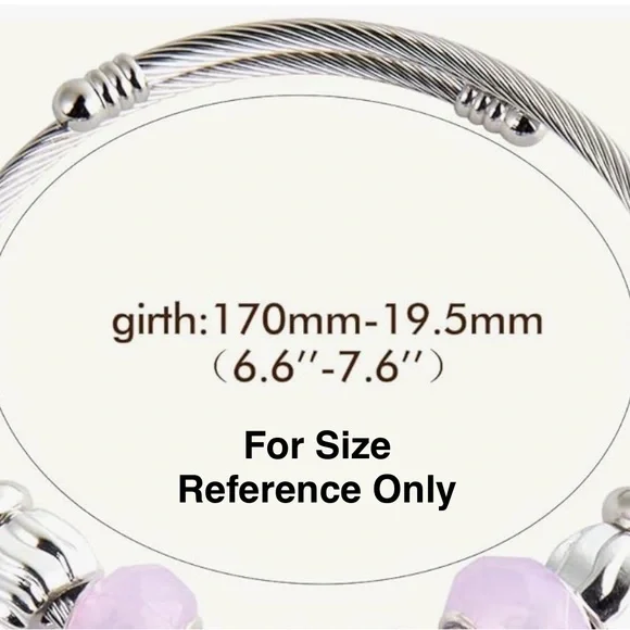 Stainless Steel Red Love Bangle NWT - Picture 3 of 3